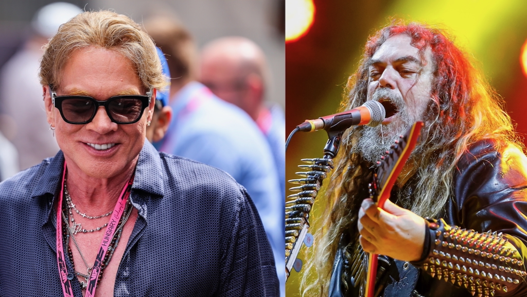 Max Cavalera (r.) nimmt Guns N’ Roses-Sänger Axl Rose in SchutzMax Cavalera (r.) nimmt Guns N’ Roses-Sänger Axl Rose in Schutz